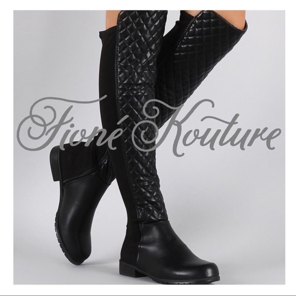 "Bamboo" Over The Knee Boots